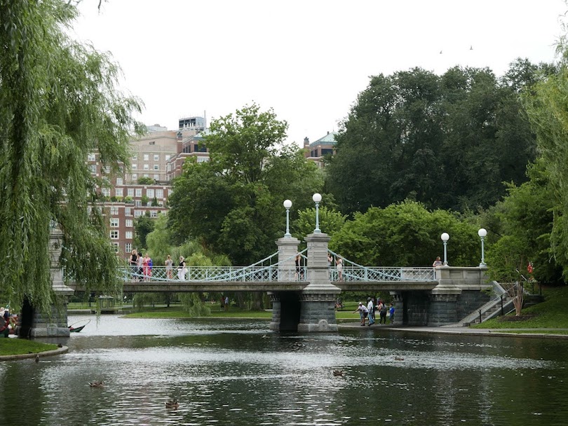 Boston Public Garden bridge